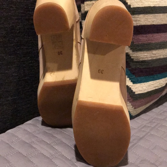 Made in Brooklyn super cool platform tie suede boot shoes 39 - Picture 4 of 5